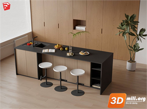 Kitchen island Skp Files